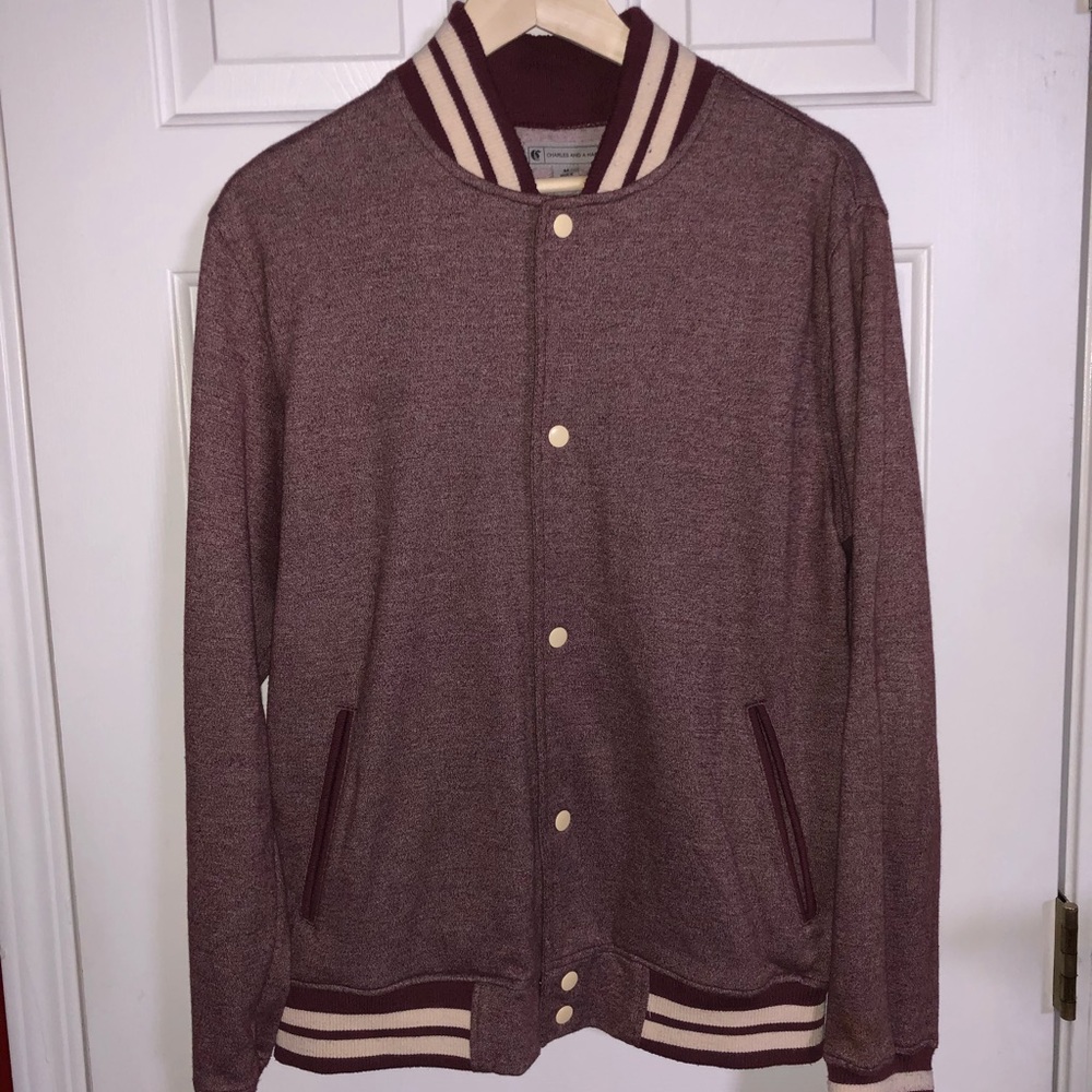 Charles and A Half Varsity Jacket
